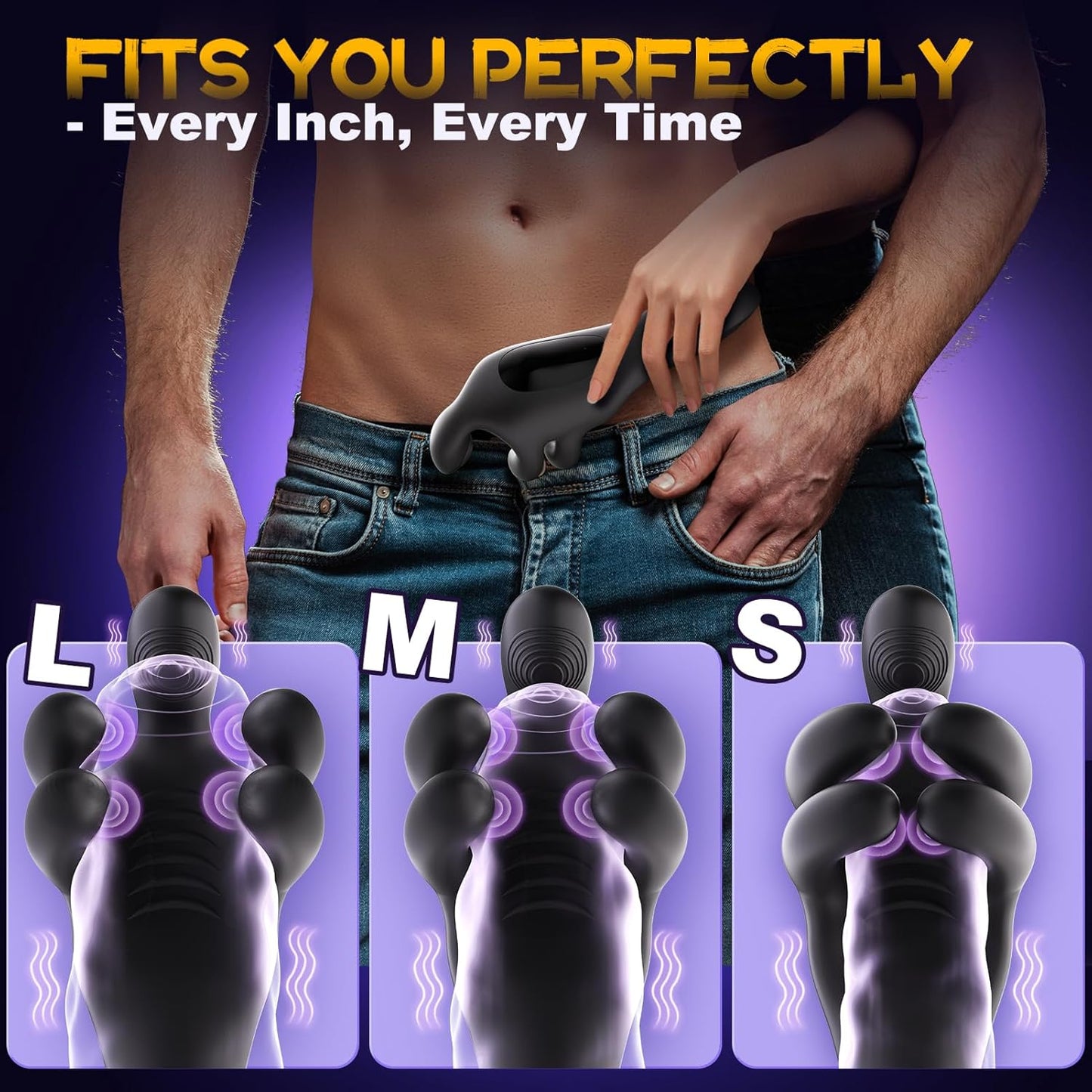 ClampVibe Hand Penis Vibrator Trainer - Vixen | Nova Network