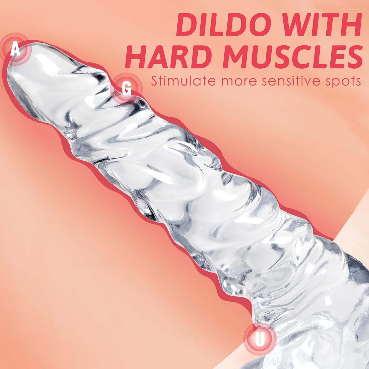ClearCrave 11.8" Muscled Dildo - Vixen | Nova Network