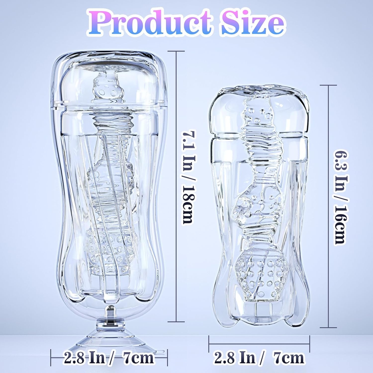 ClearStroke Transparent Suction Fleshlight - Vixen | Nova Network