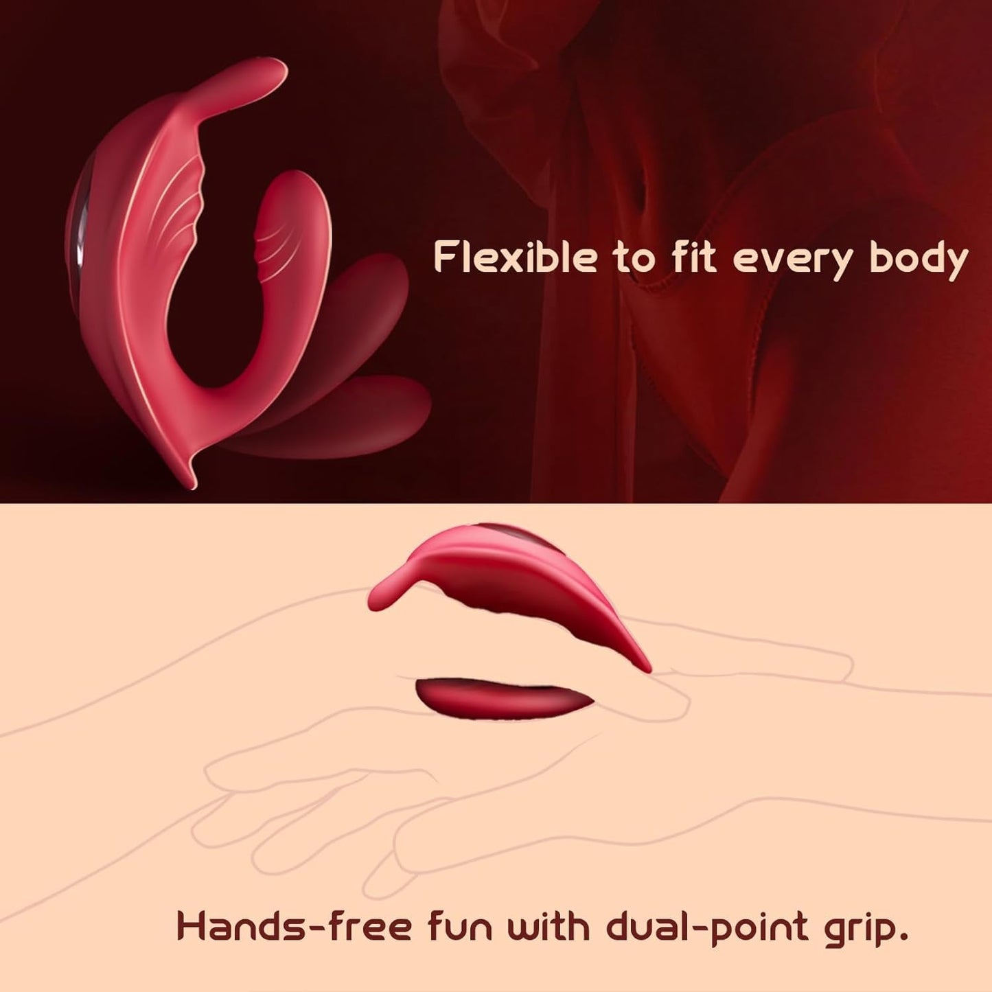 ClimaxCrush G - Spot Clit & Shaft Panty Vibrator - Vixen | Nova Network