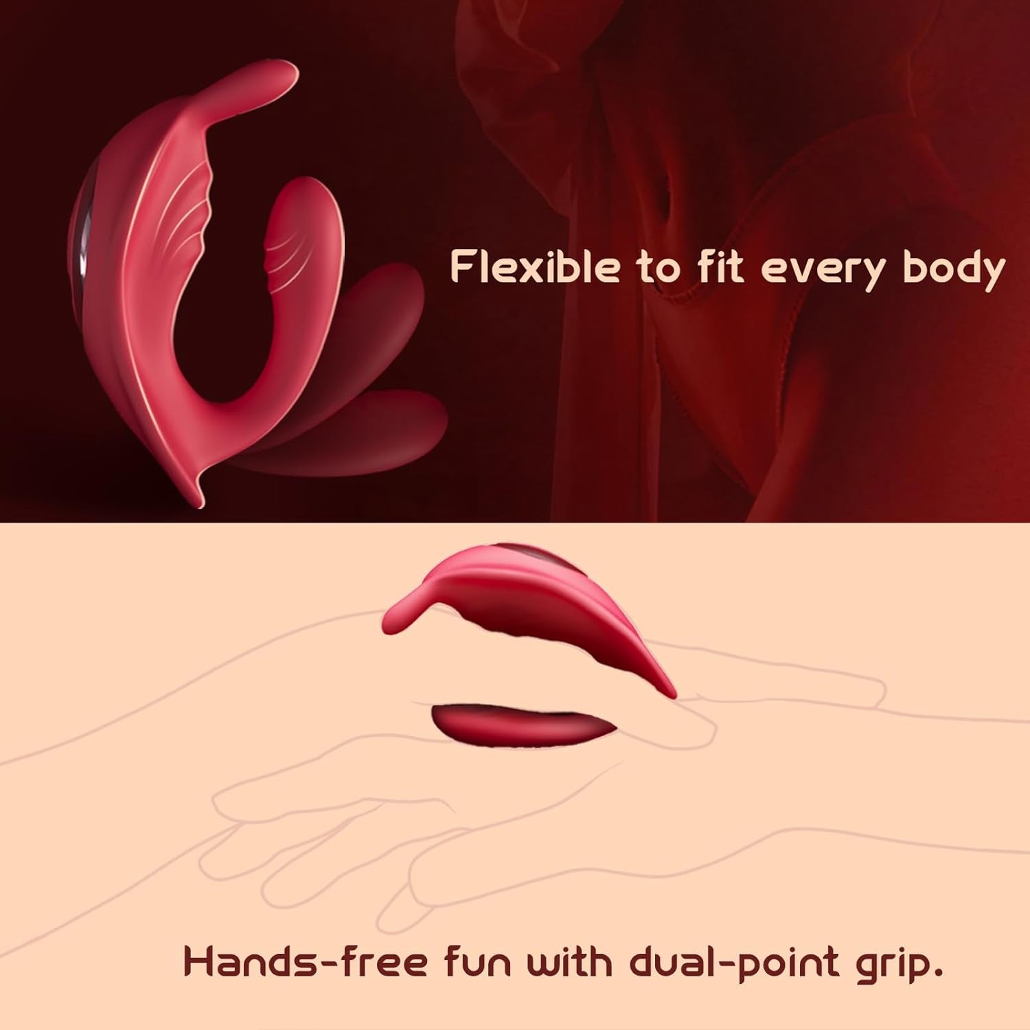 ClimaxCrush G - Spot Clit & Shaft Panty Vibrator - Vixen | Nova Network