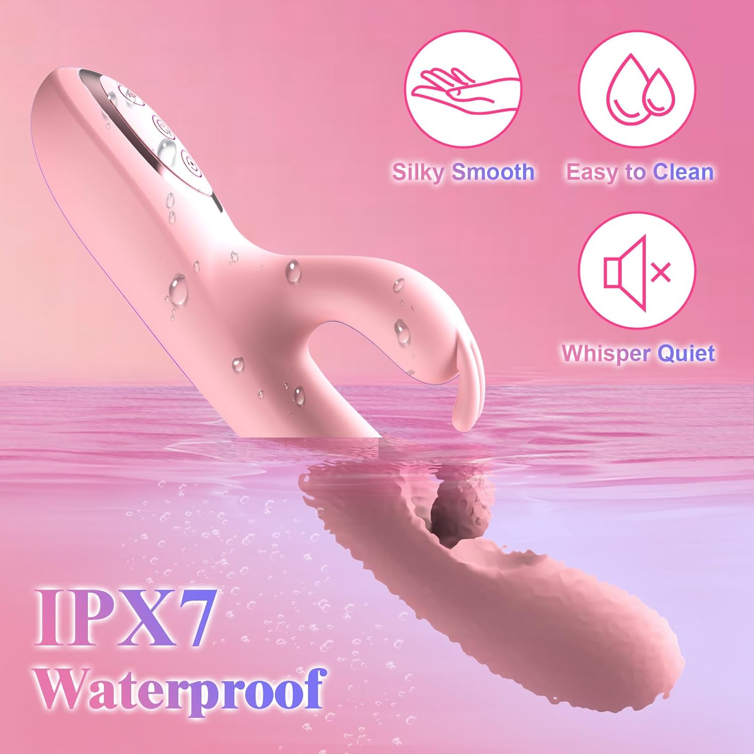CloudSpiral 3 - in - 1 Rabbit Vibrator - Vixen | Nova Network