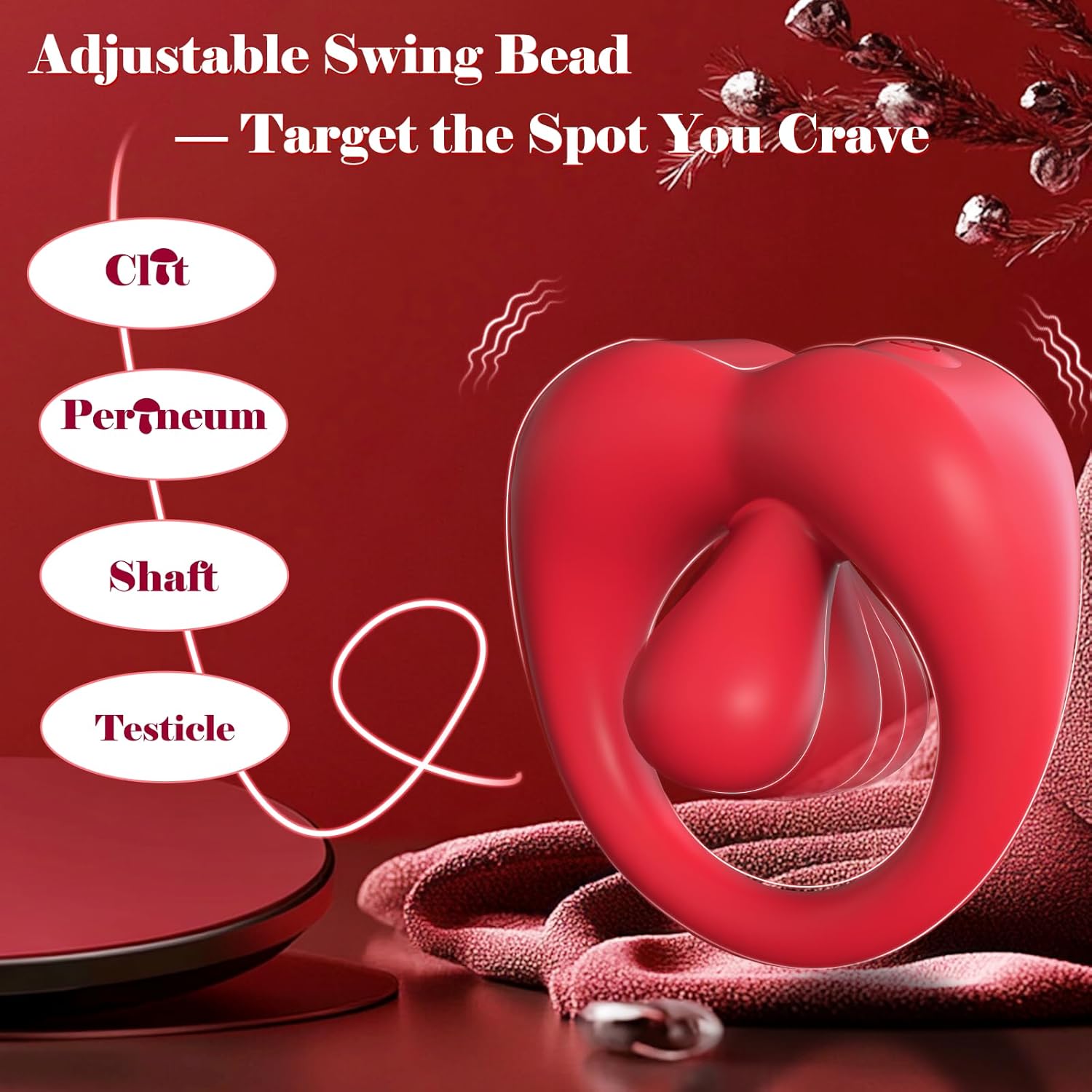 ClutchMotion 360 Cock Ring Adjustable Vibrating Ring Vixen | Nova Network ClutchMotion 360 Cock Ring Adjustable Vibrating Ring Vixen | Nova Network