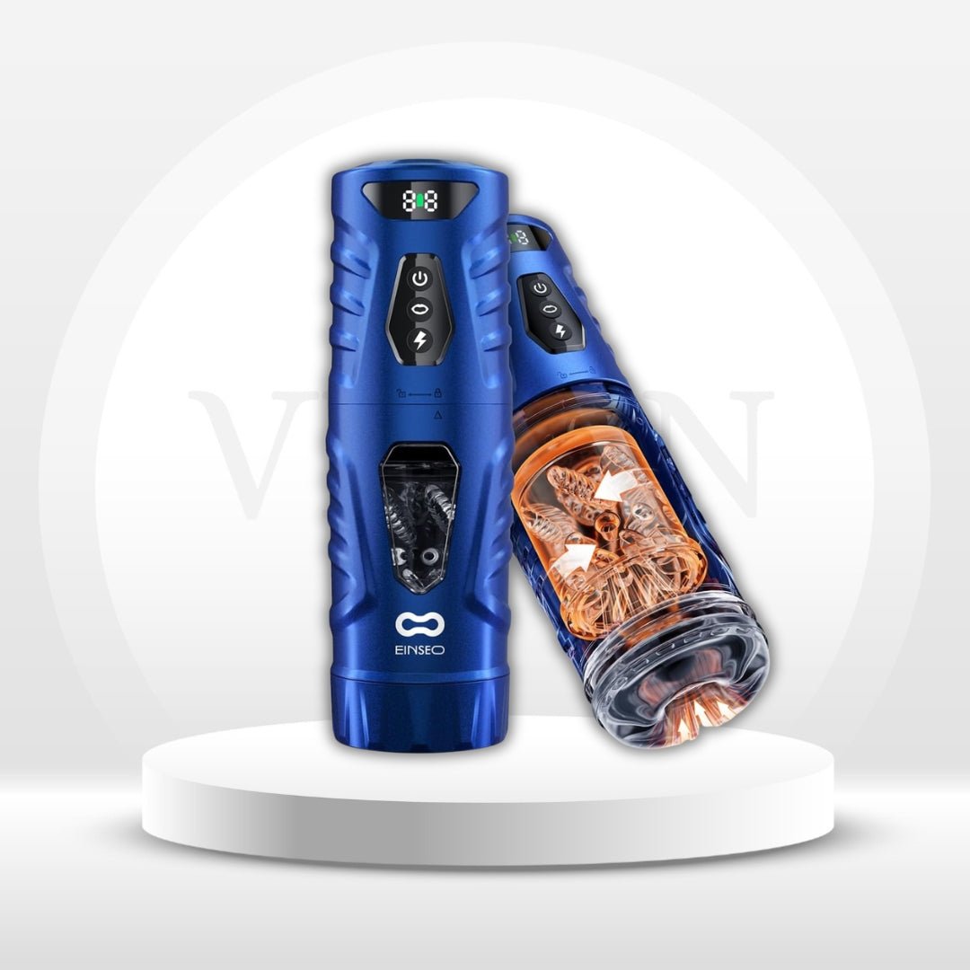 CobaltDrive AI Sync Automatic Masturbator | Thrust, Rotate, Suck - Vixen Adult Playroom