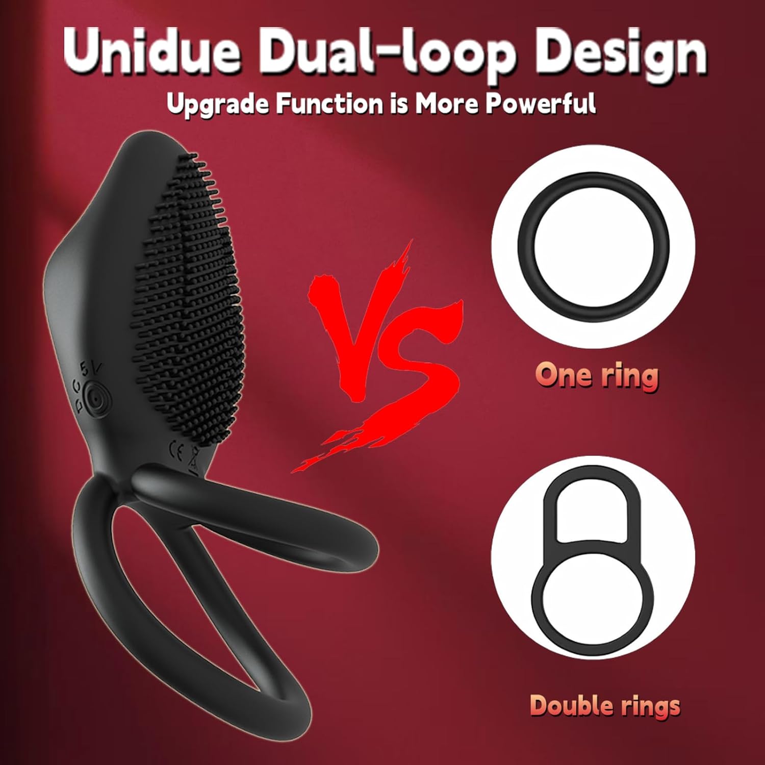 CobraGrip Dual Vibrating Ring - Vixen | Nova Network