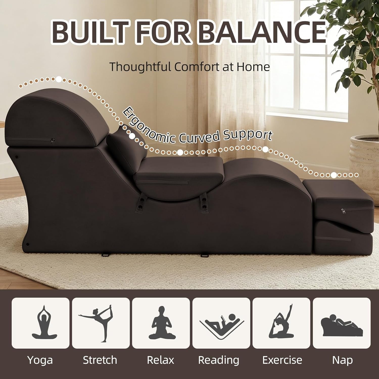 CocoaCurve Fold - Out Sex Chaise Lounge - Vixen | Nova Network