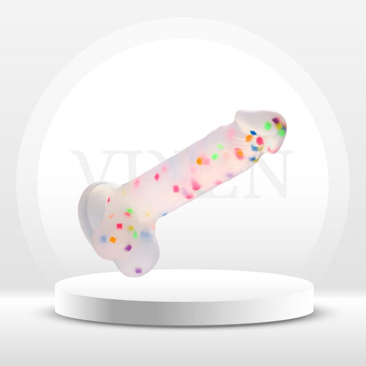 ColorThrust 6.5" Silicone Dildo - Vixen | Nova Network
