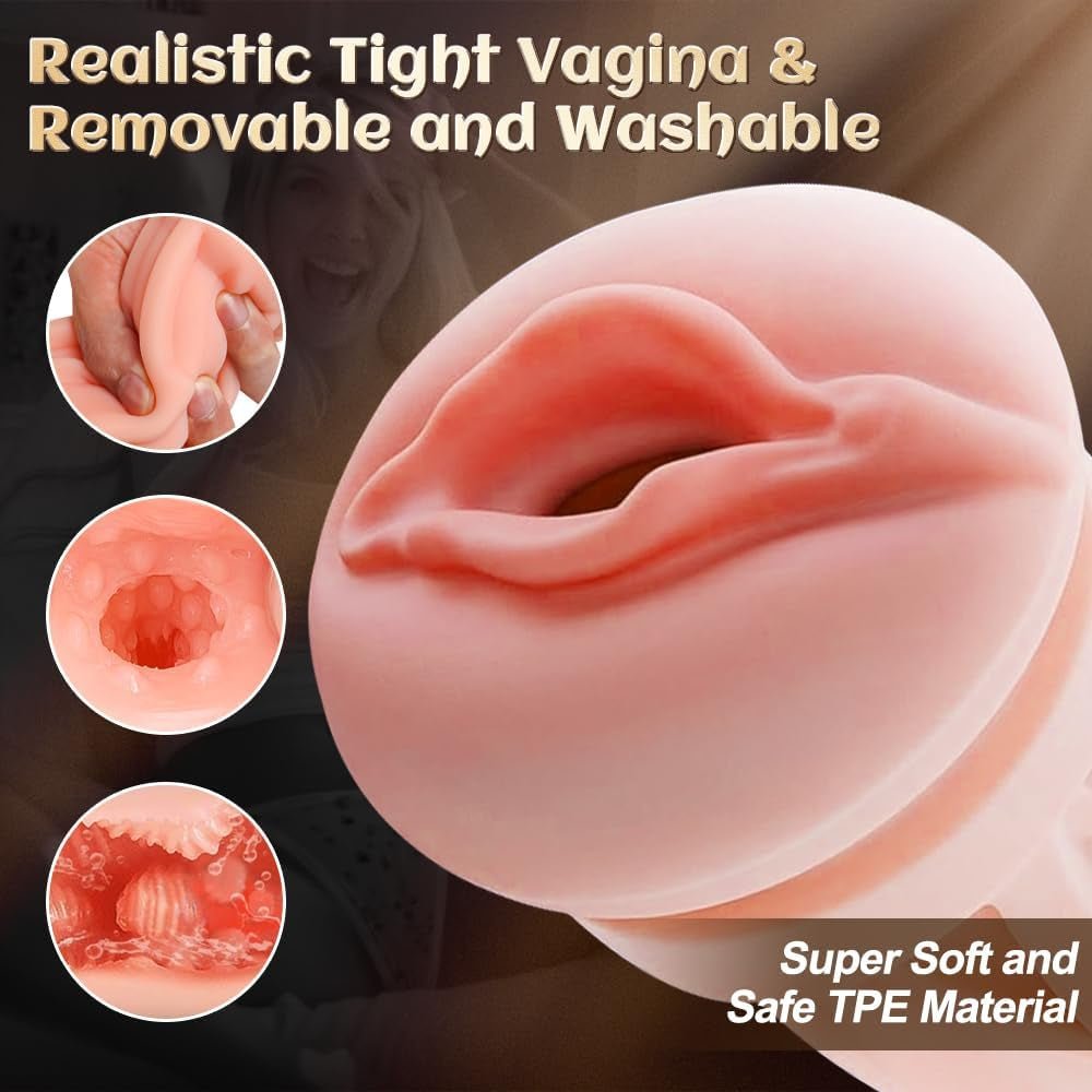 CommandSuite Male Stroker Set 10 Suction + 10 Vibe | AI + Plug - Vixen | Nova Network