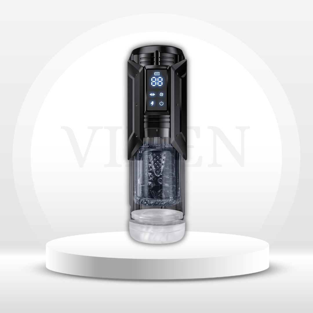 CompanionCore AI Male Masturbator & Penis Pump - Vixen Adult Playroom