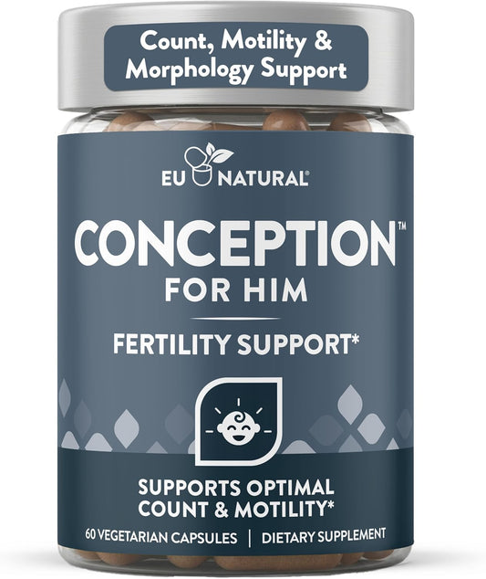 Conception for Him Male Fertility Supplement | Eu Natural - Vixen Adult Playroom