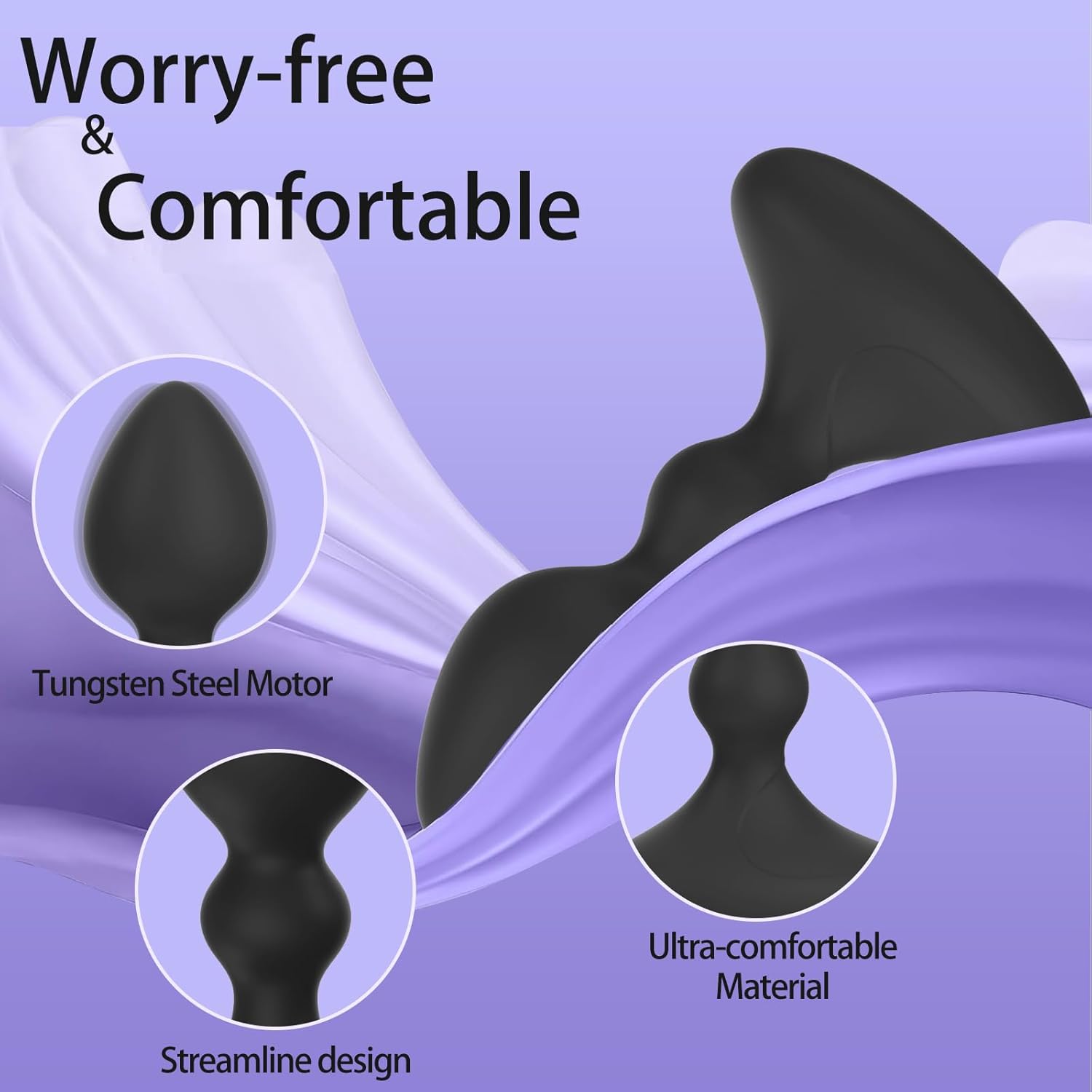 ControlPlug Anal Clitoral & G - Spot Vibrator - Vixen | Nova Network