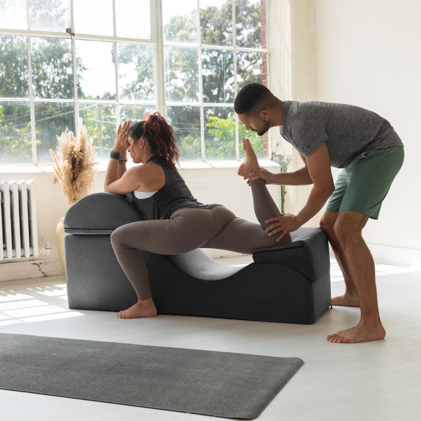 Convertible Black Intimate Lounge Sex Chaise - Vixen | Nova Network