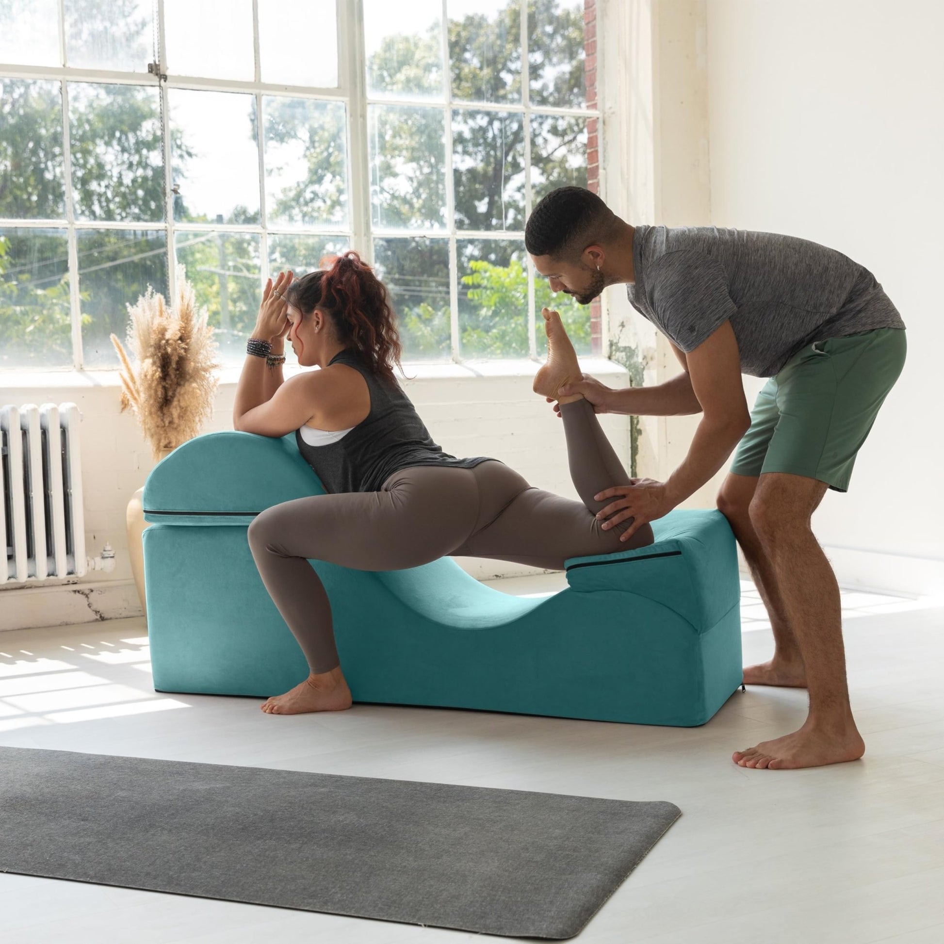 Convertible Blue Intimate Lounge Sex Chaise - Vixen | Nova Network