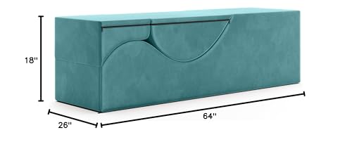 Convertible Blue Intimate Lounge Sex Chaise - Vixen | Nova Network