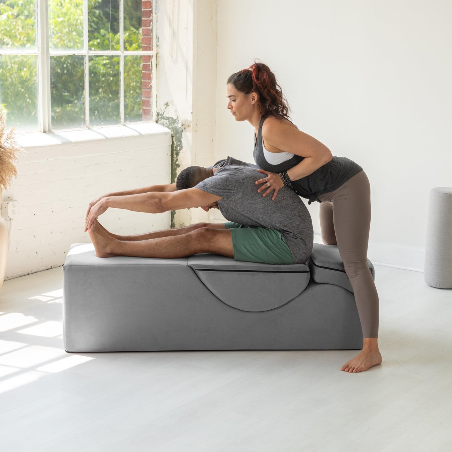 Convertible Gray Intimate Lounge Sex Chaise - Vixen | Nova Network