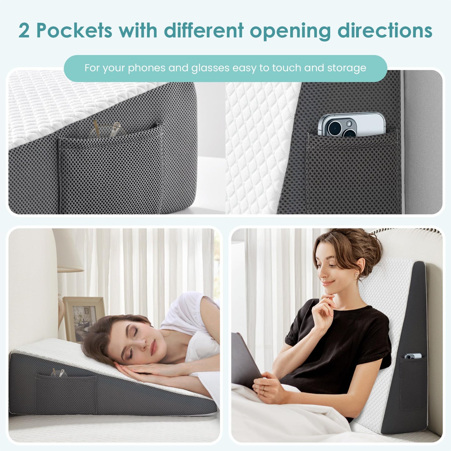 Cooling Couples Intimacy Support Incline Wedge - Vixen | Nova Network
