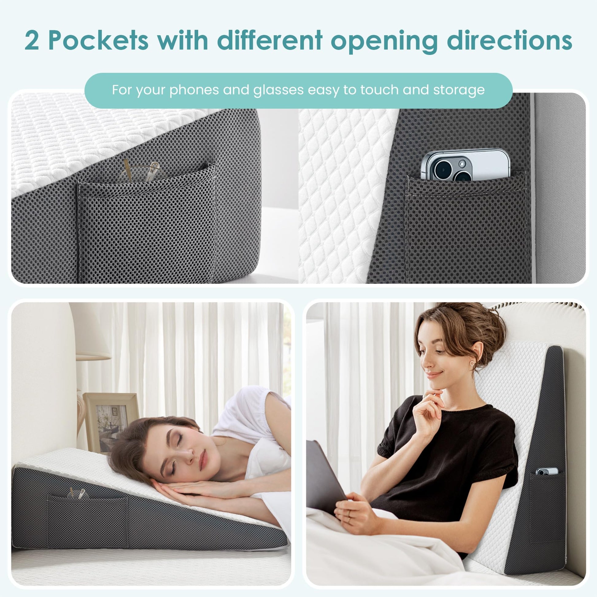 Cooling Couples Intimacy Support Incline Wedge - Vixen | Nova Network