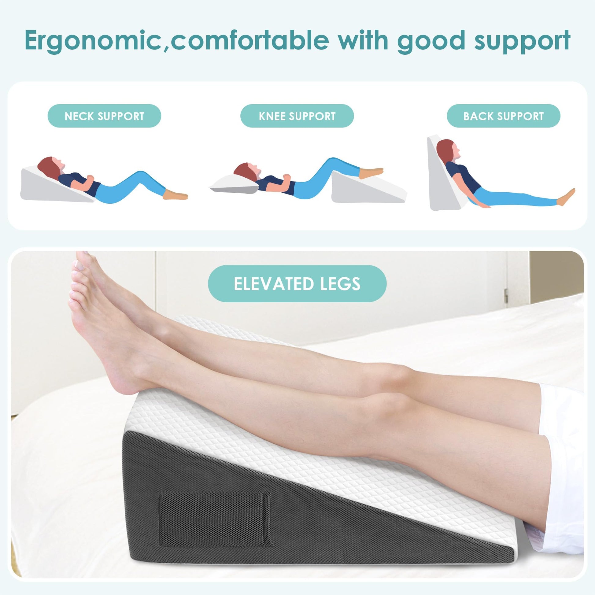 Cooling Couples Intimate Incline Support Wedge - Vixen | Nova Network