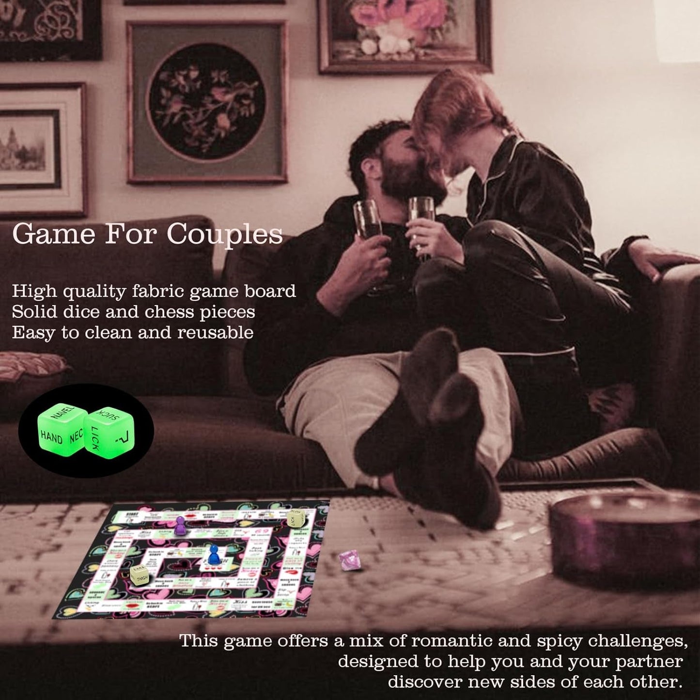 Couples Intimate Date Night Board Game - Vixen | Nova Network