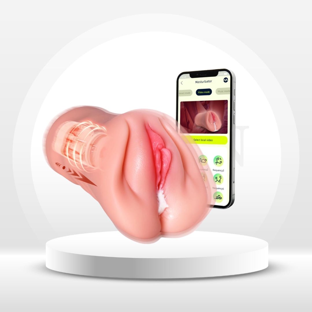 CowGirl App-Controlled Pocket Pussy - Vixen Adult Playroom