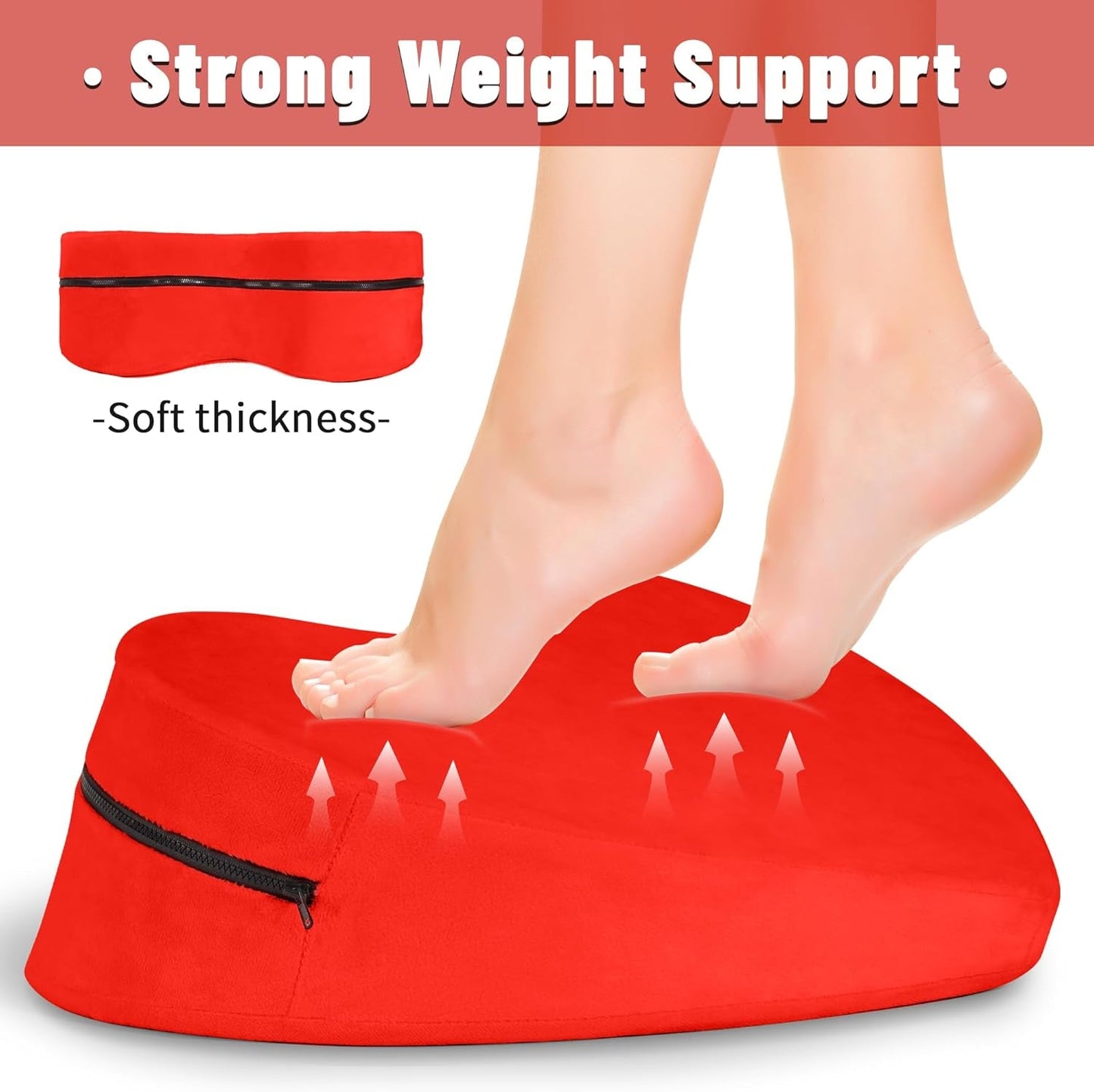 CrimsonAmour Heart - Shaped Sex Position Pillow - Vixen | Nova Network