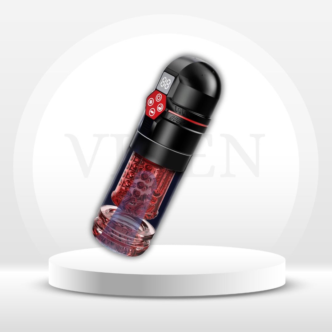 CrimsonHold AI Male Masturbator & Penis Pump - Vixen Adult Playroom