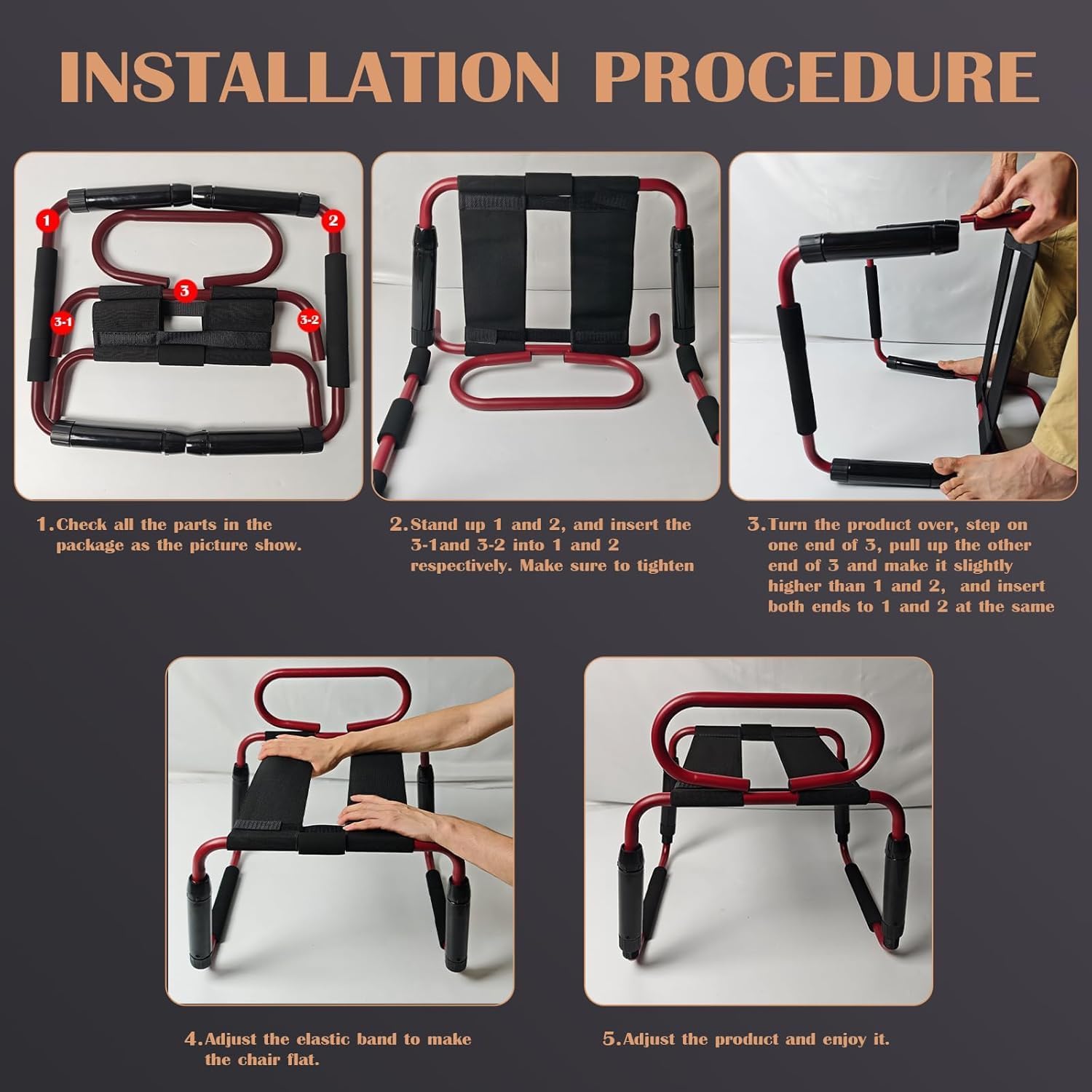 CrimsonRide Adjustable Couples Sex Chair - Vixen | Nova Network