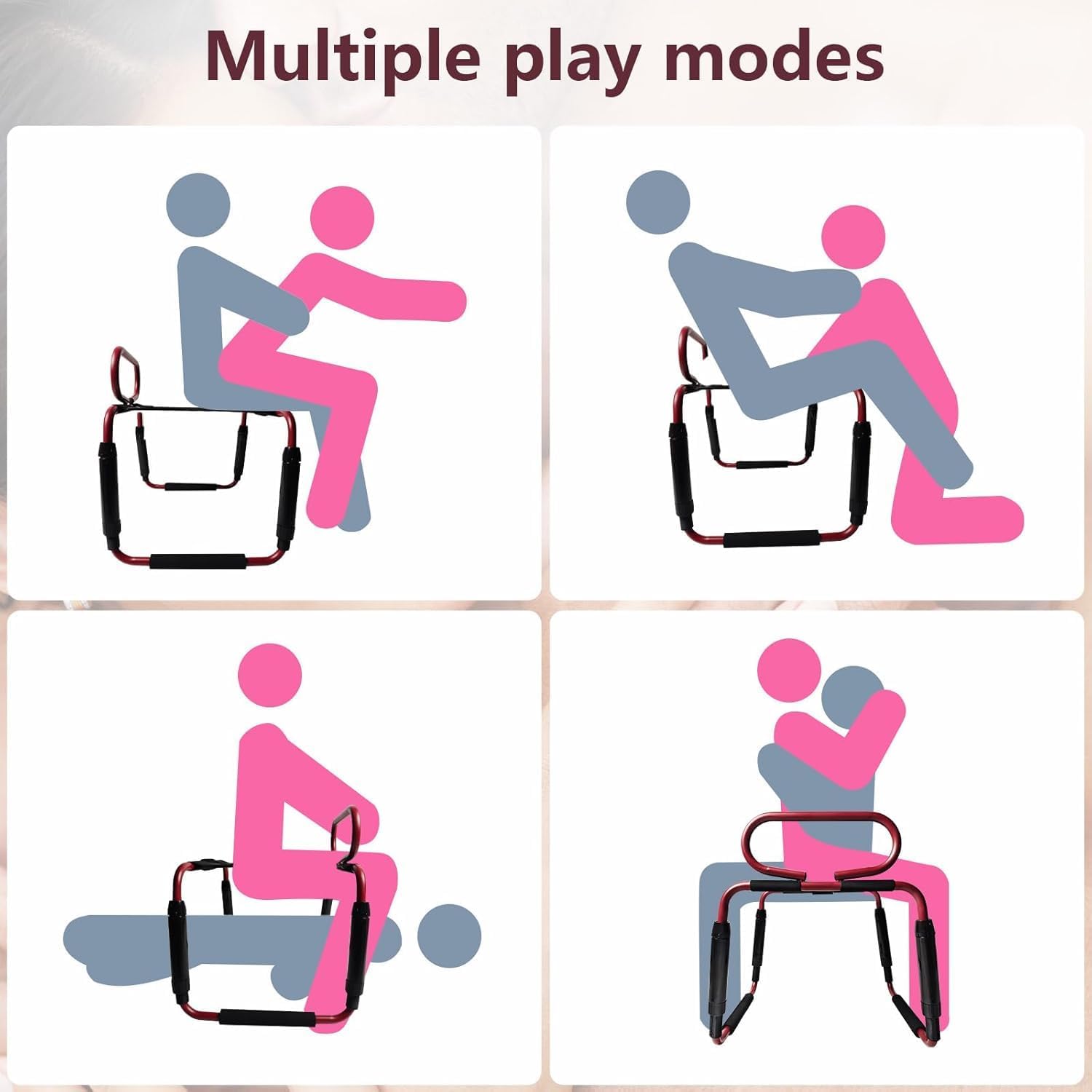 CrimsonRide Adjustable Couples Sex Chair - Vixen | Nova Network