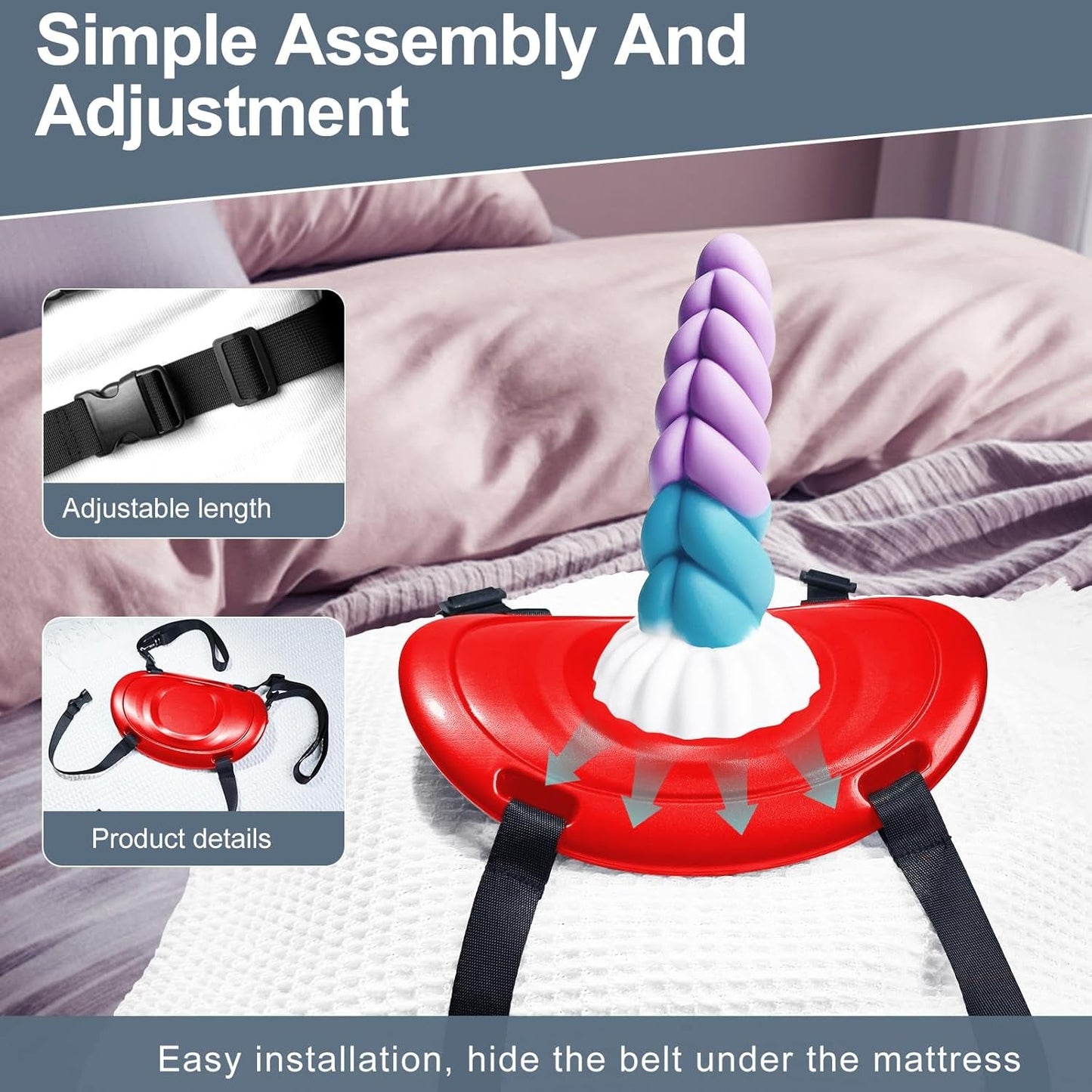 CrimsonRide Suction Cup Dildo Saddle Mount - Vixen | Nova Network