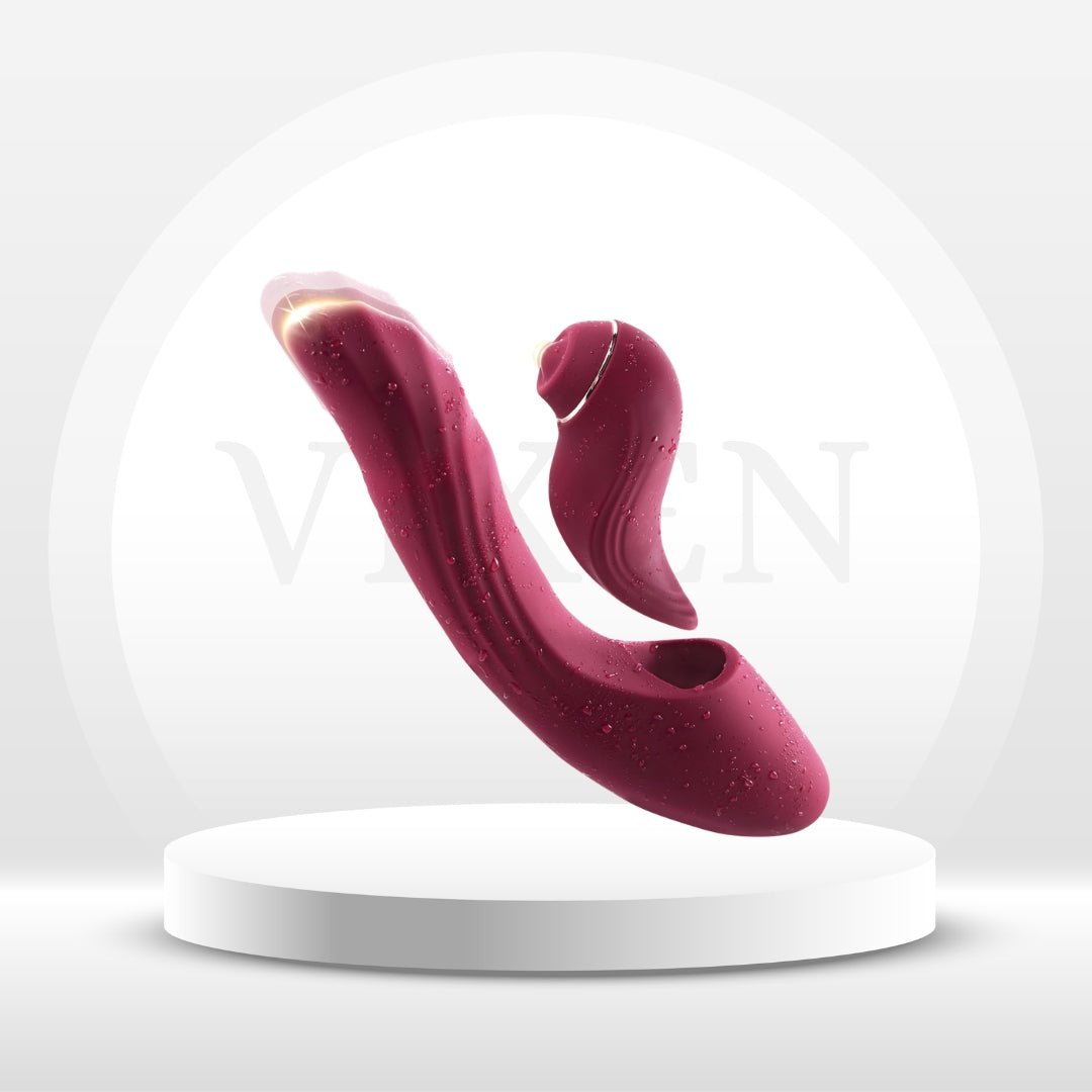 CrimsonSync 6X Dual Thrust Rabbit Vibrator - Vixen | Nova Network