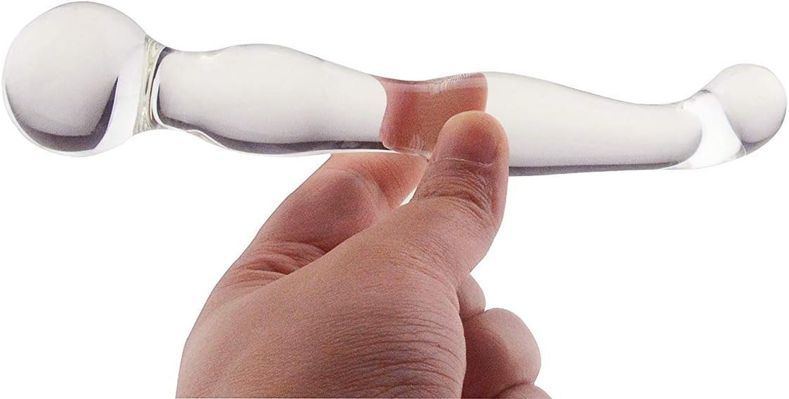 CrystalDual Crystal Glass Dual Ended Anal Plug - Vixen | Nova Network