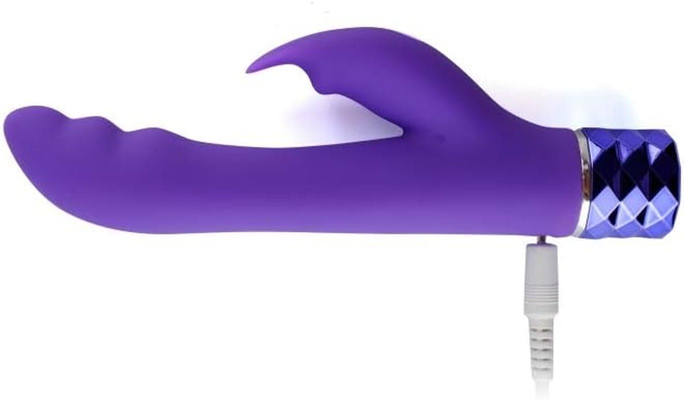 CrystalGem Silicone Rabbit Vibrator - Vixen | Nova Network