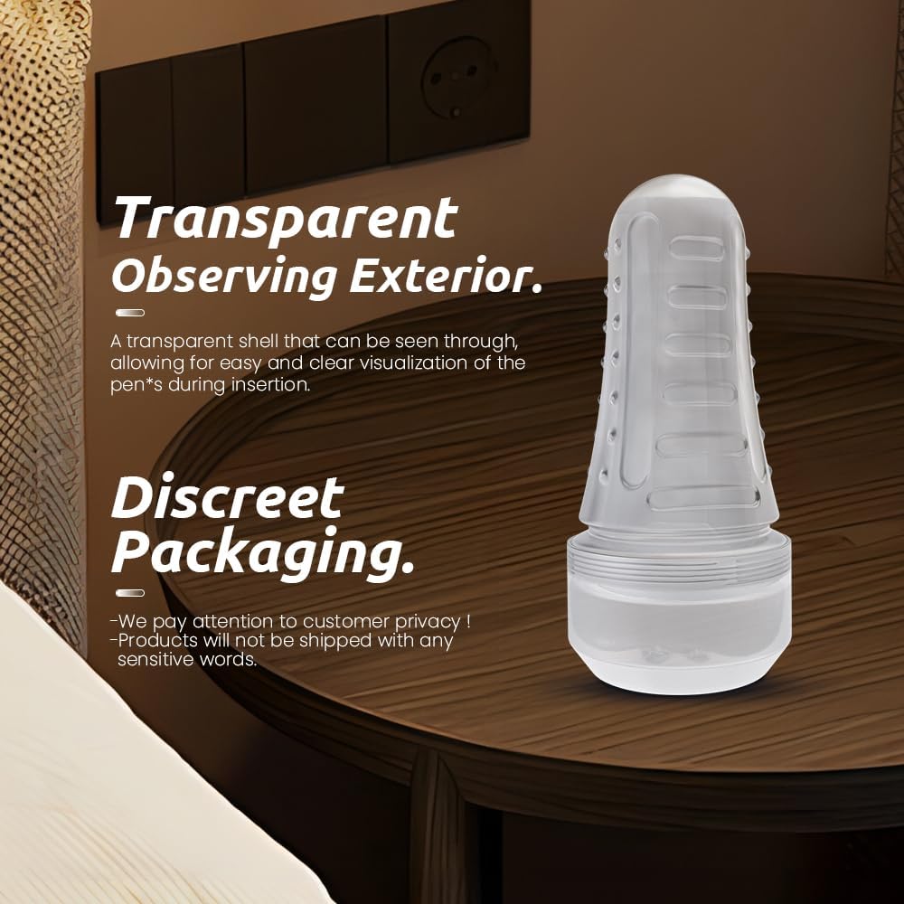 CrystalGrip Transparent Suction Fleshlight Stroker - Vixen | Nova Network