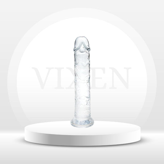 CrystalSoft 7" Beginner Dildo - Vixen | Nova Network
