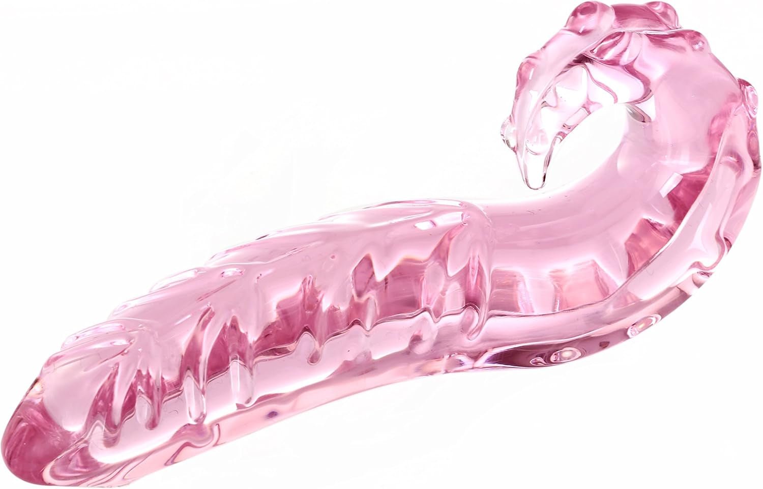 CrystalTentacle Pink Glass Tentacle Dildo - Vixen | Nova Network