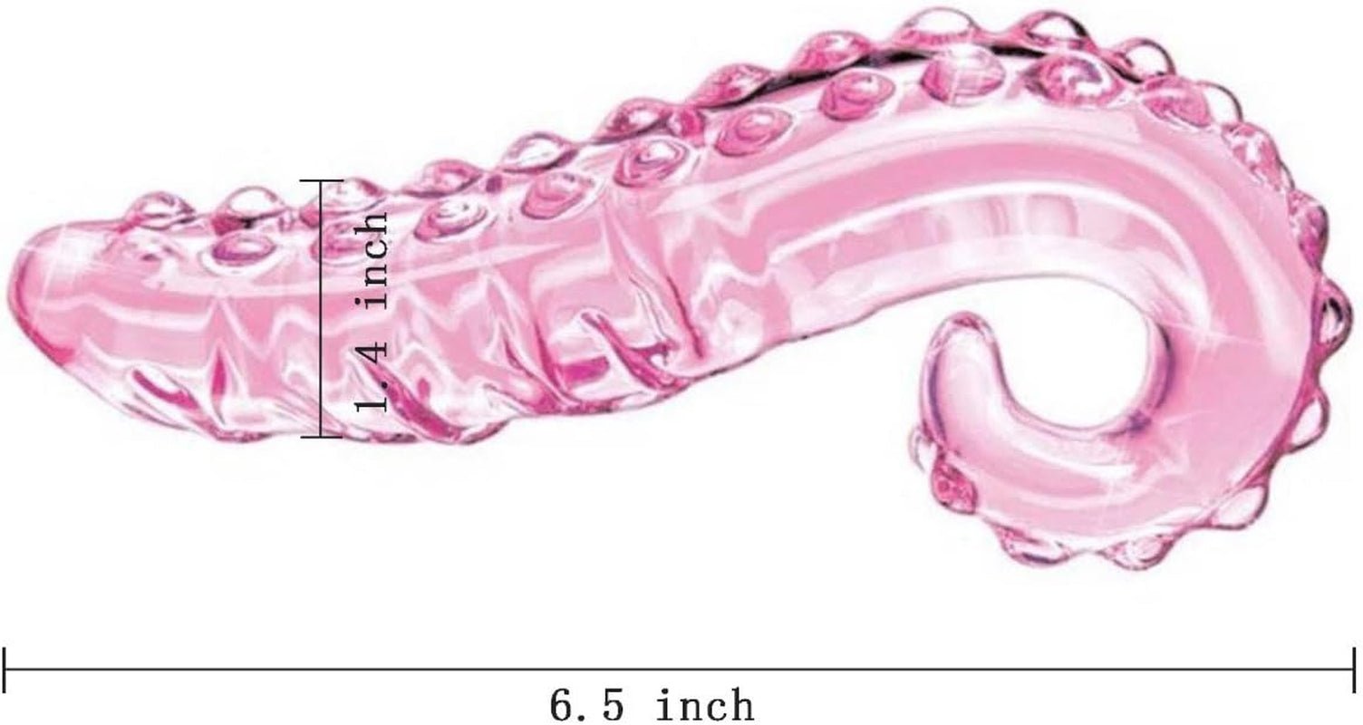 CrystalTentacle Pink Glass Tentacle Dildo - Vixen | Nova Network