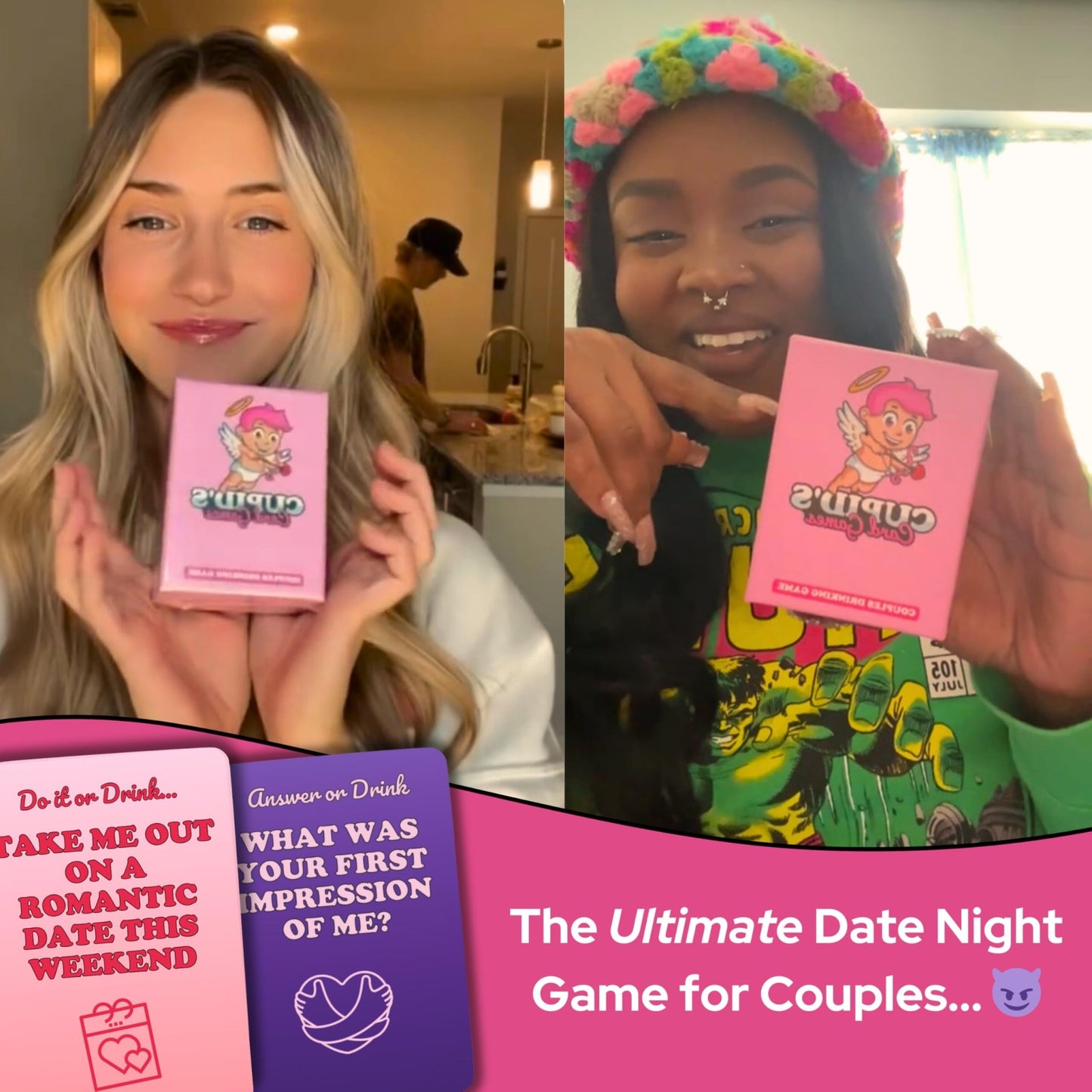 Cupid’s Couples Drinking Card Game - Vixen | Nova Network