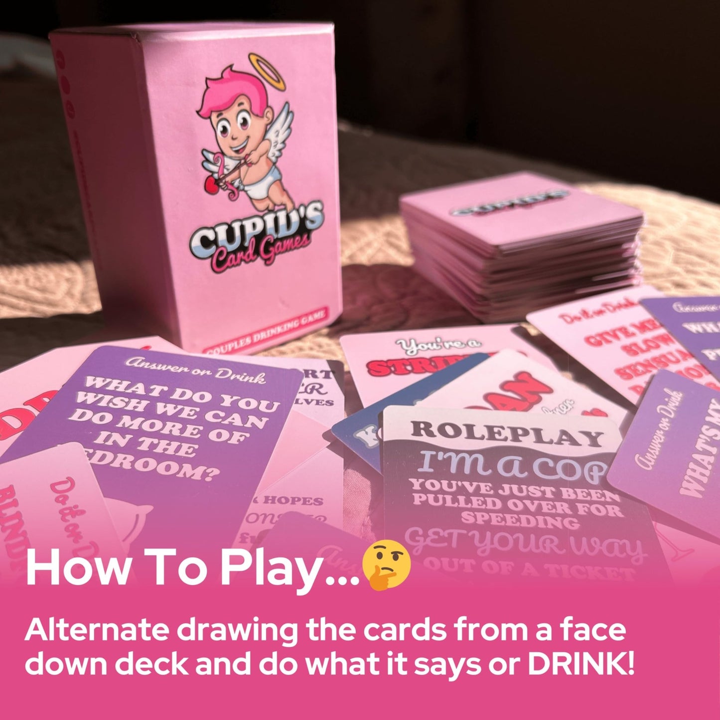 Cupid’s Couples Drinking Card Game - Vixen | Nova Network