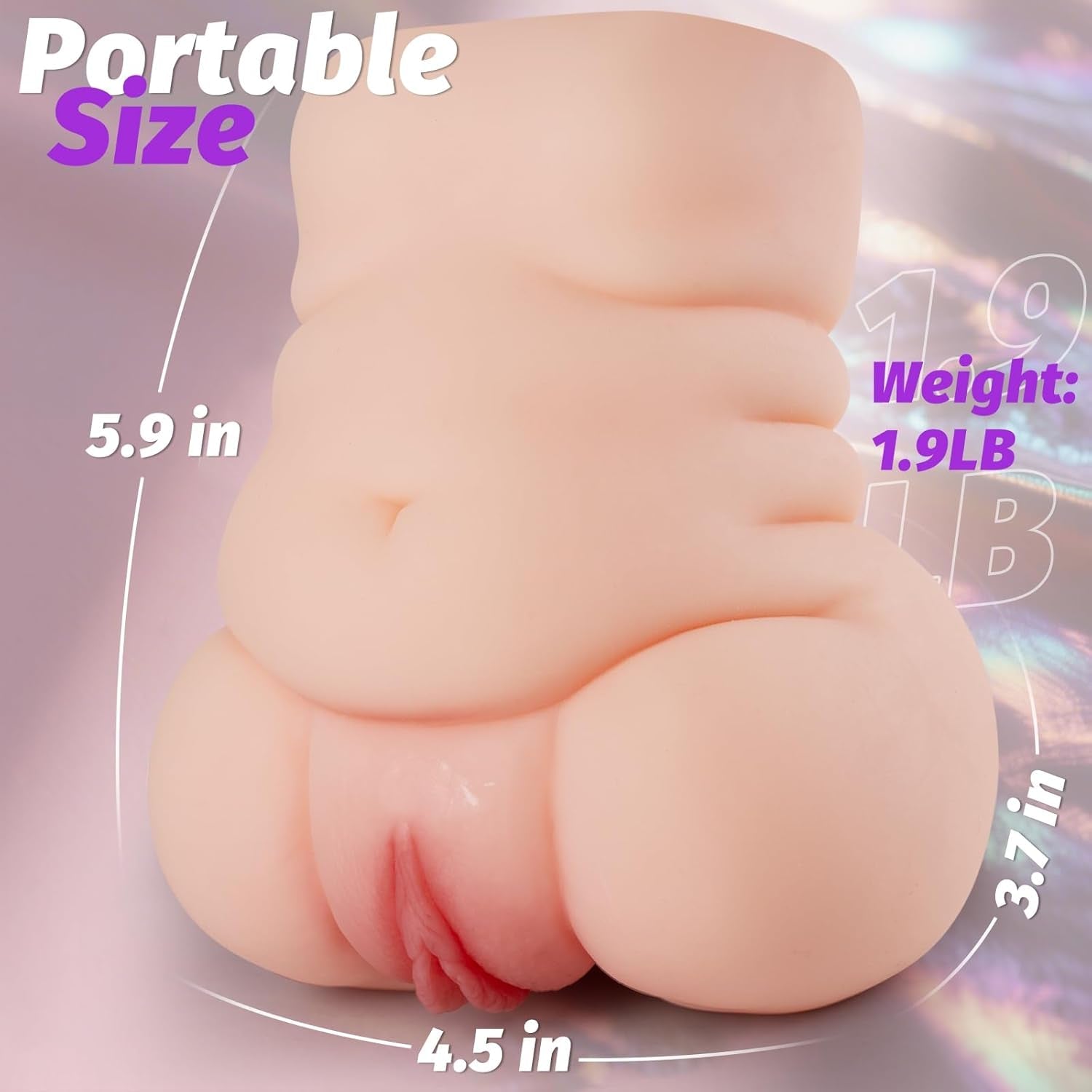 CurvaLux Realistic BBW Pocket Pussy Male Stroker - Vixen | Nova Network