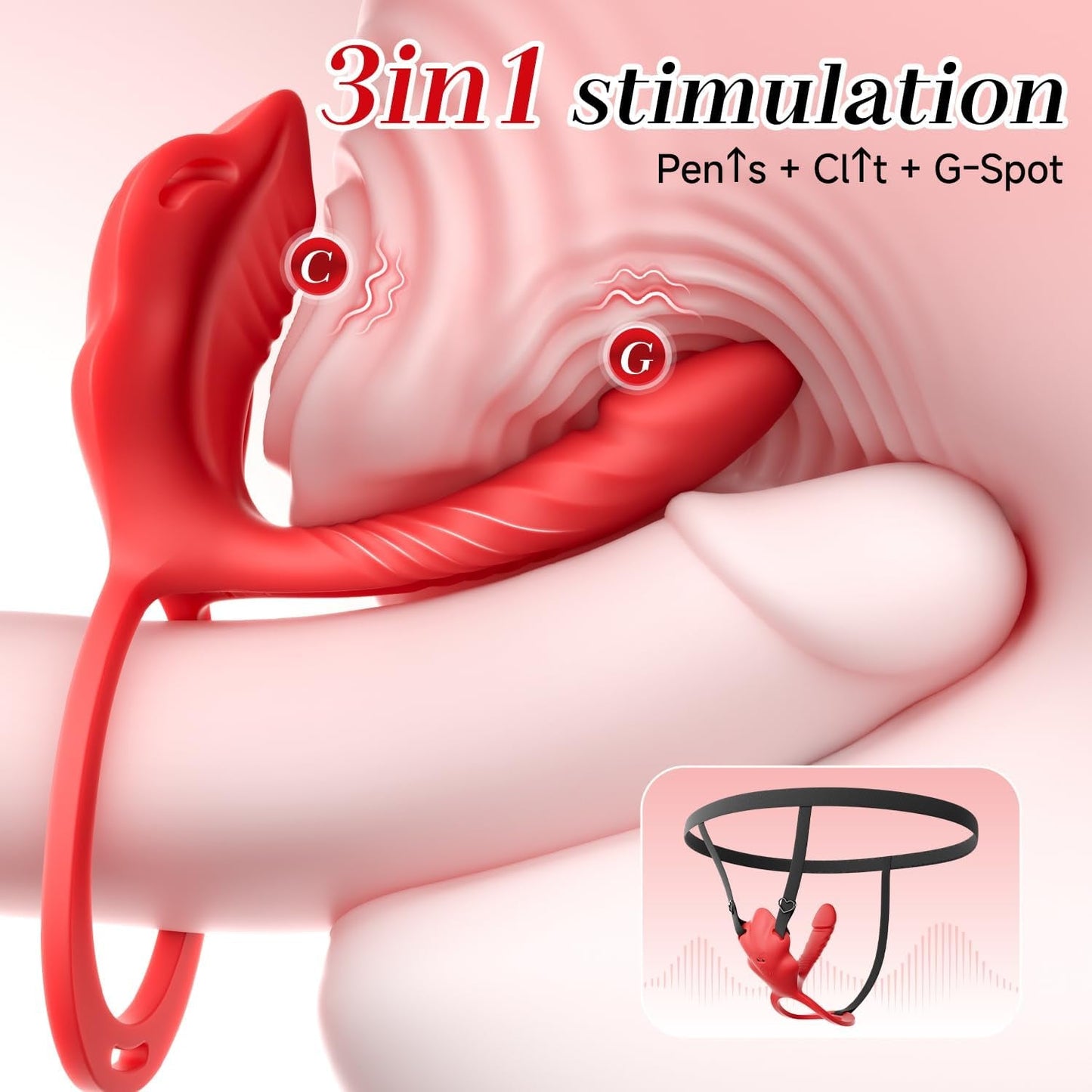 CurveBloom Wearable G - Spot Couples Vibrator - Vixen | Nova Network