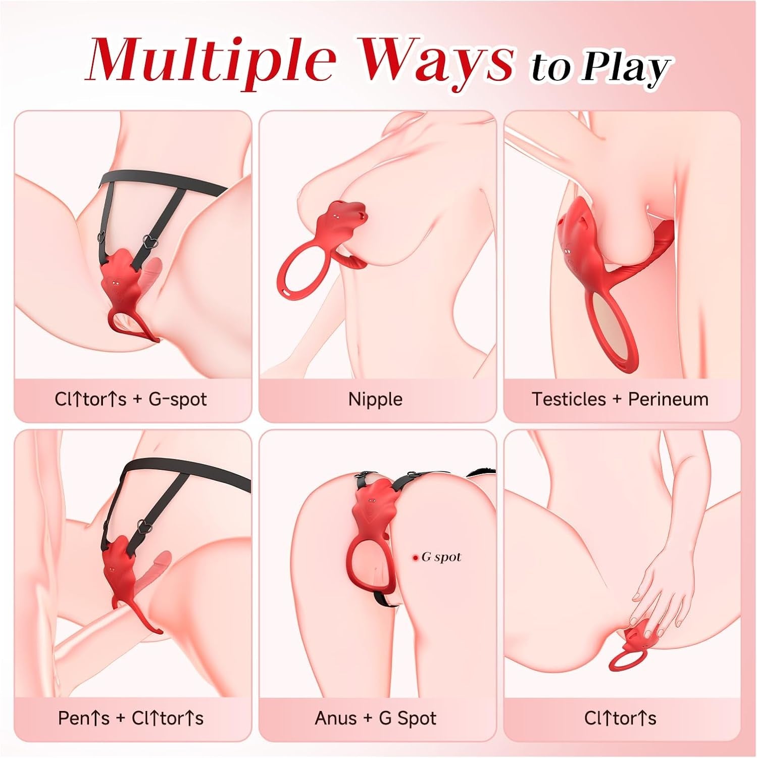 CurveBloom Wearable G - Spot Couples Vibrator - Vixen | Nova Network
