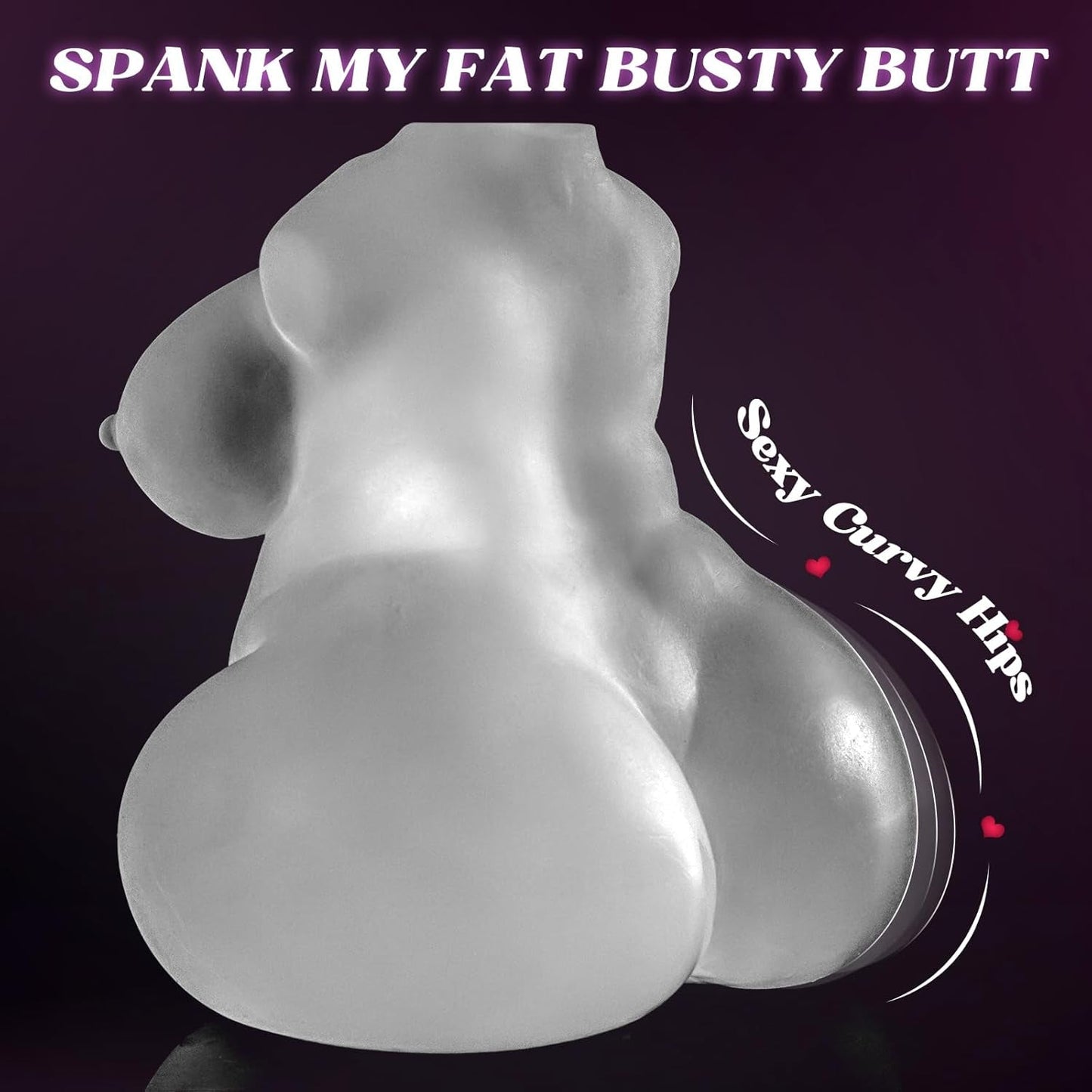 CurveCrave Transparent Sex Doll Stroker - Vixen | Nova Network