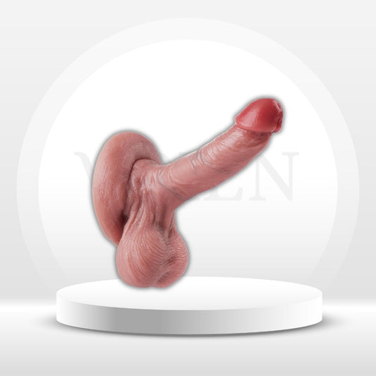 CurveFit 7” Realistic Suction Cup Dildo with Balls - Vixen | Nova Network
