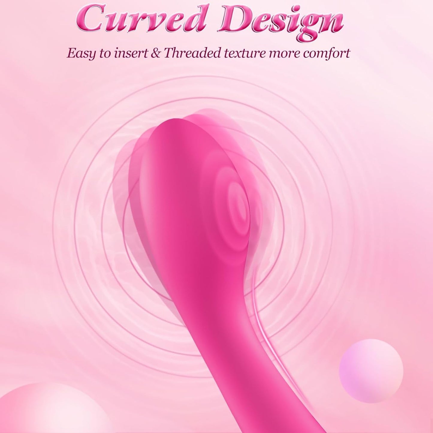 CurveGlow G - Spot Vibrator Wand with LCD - Vixen | Nova Network