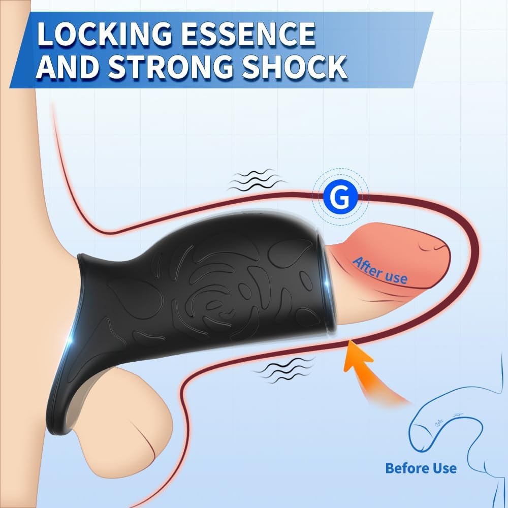 CurveLock Vibrating Penis Sleeve & Girth Enhancer - Vixen | Nova Network