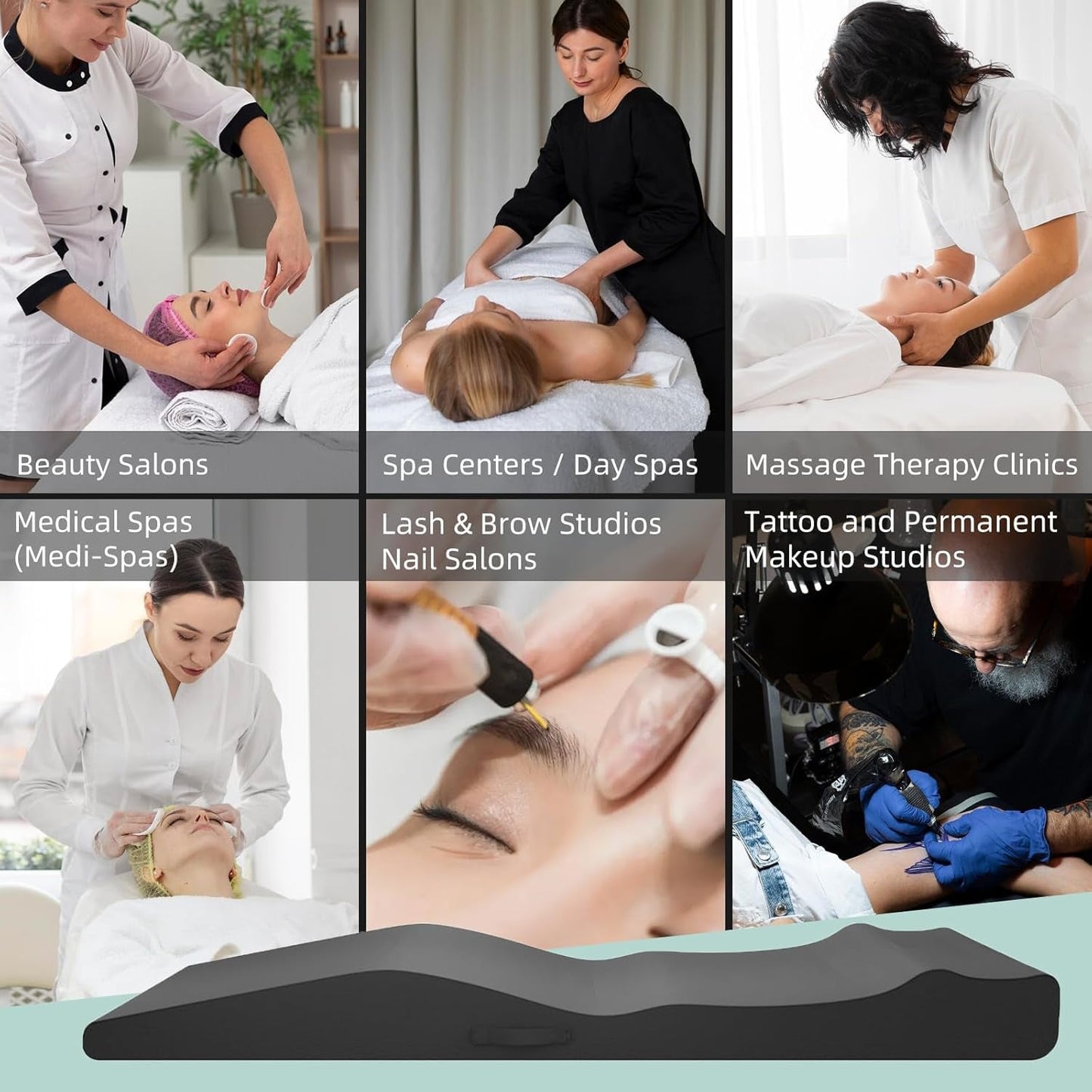 CurveLuxe Sensual Massage Table Topper - Vixen | Nova Network