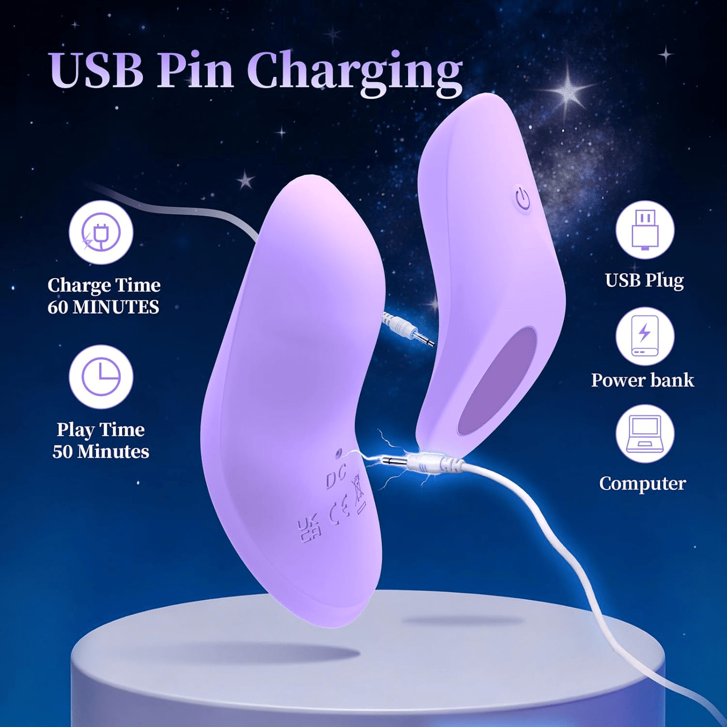 CurveMuse Wearable Discreet Panty Vibrator - Vixen | Nova Network