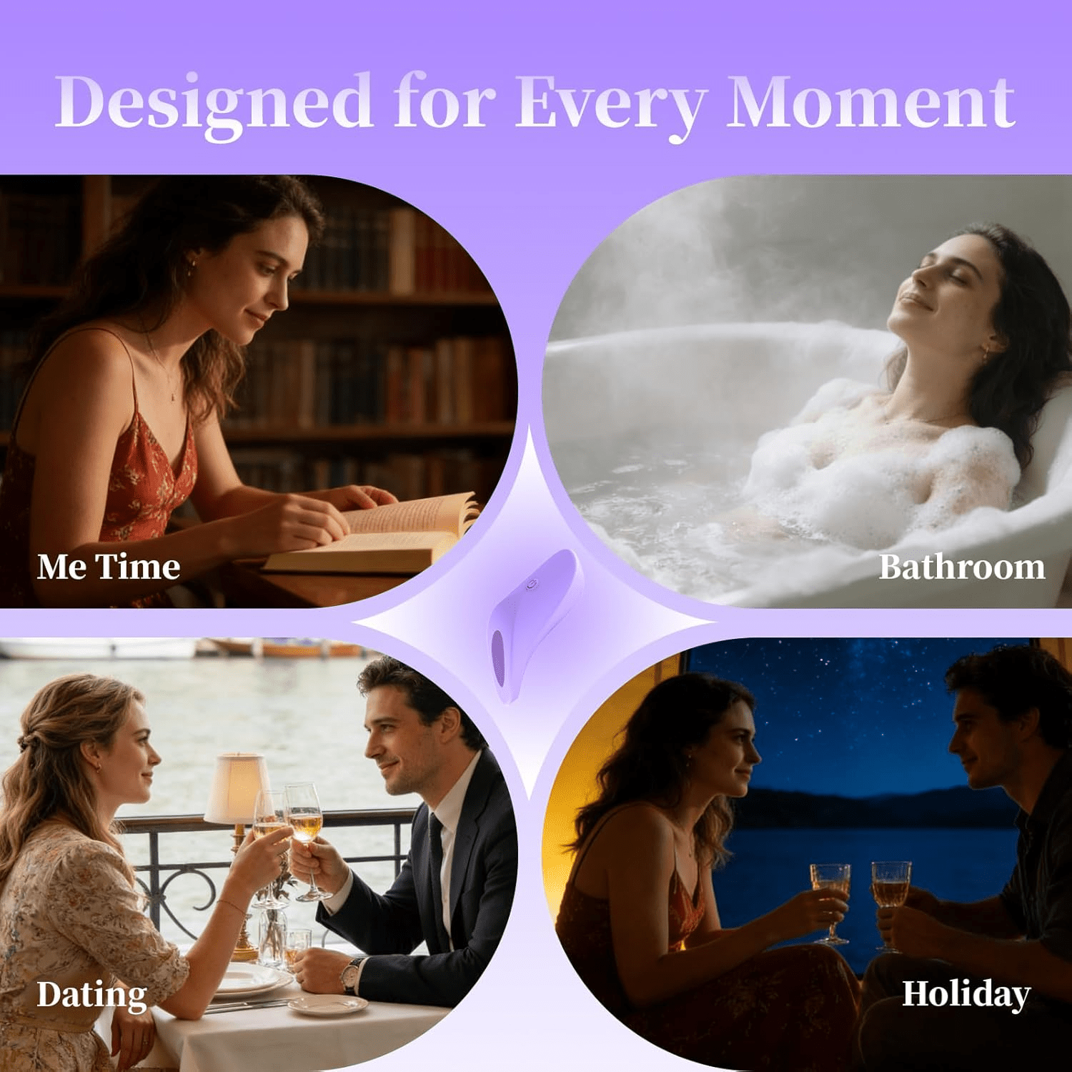 CurveMuse Wearable Discreet Panty Vibrator - Vixen | Nova Network