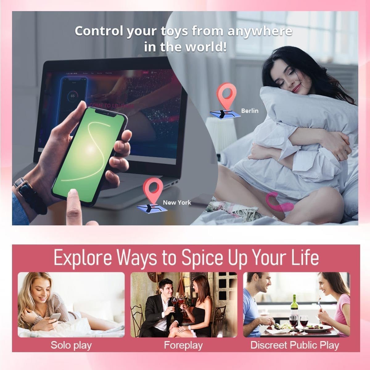 CurveNest App Control Wearable Egg Vibrator - Vixen | Nova Network