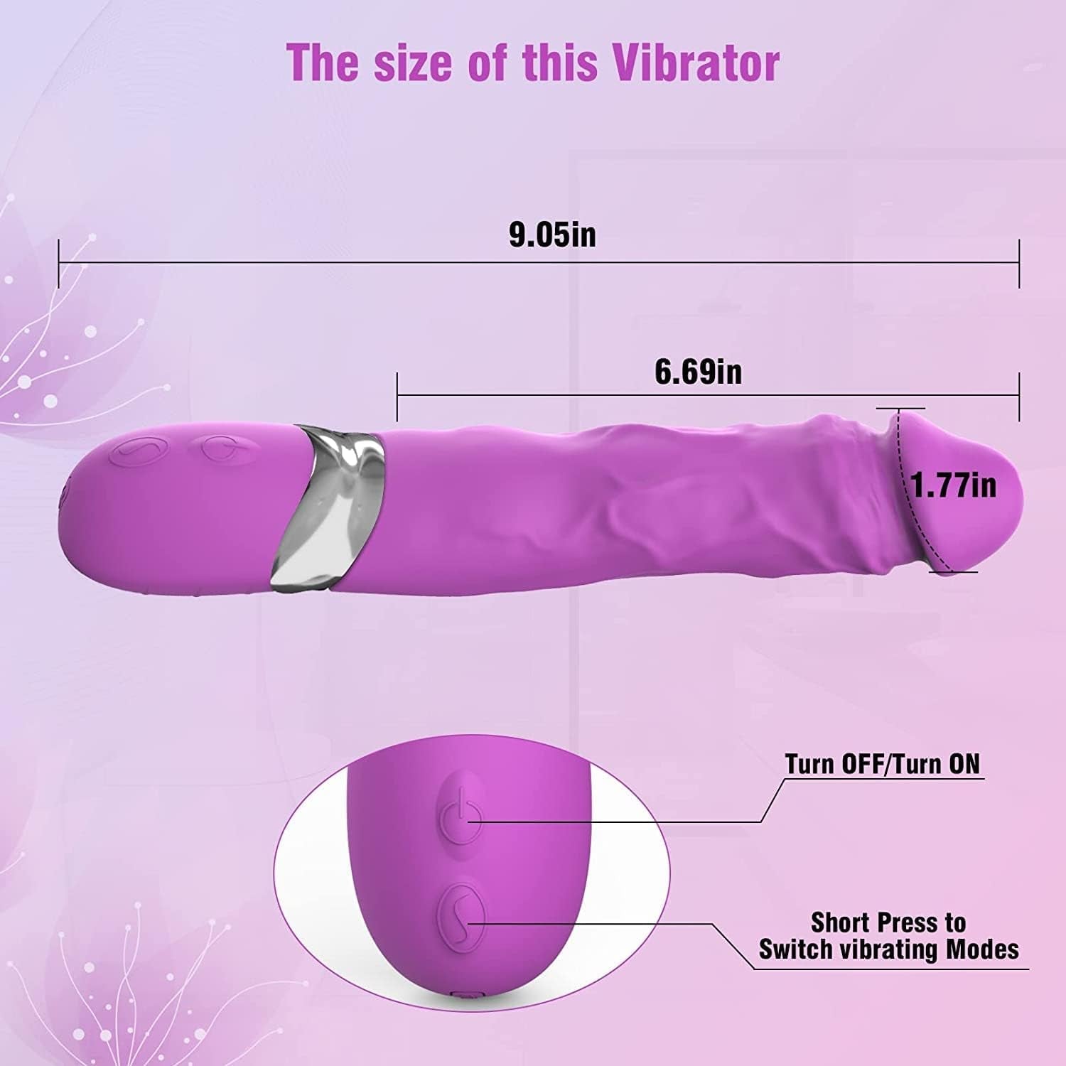CurveNoir Realistic G - Spot Vibrator Dildo - Vixen | Nova Network